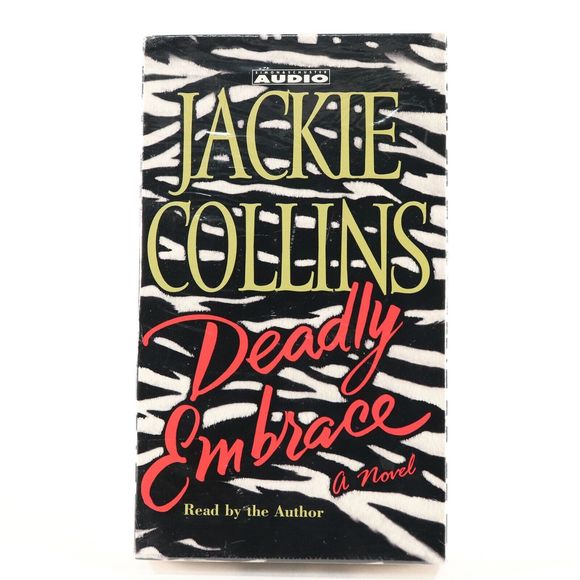 Deadly Embrace by Jackie Collins (2002, Cassette Audiobook, Abridged) SEALED NEW - Picture 1 of 7